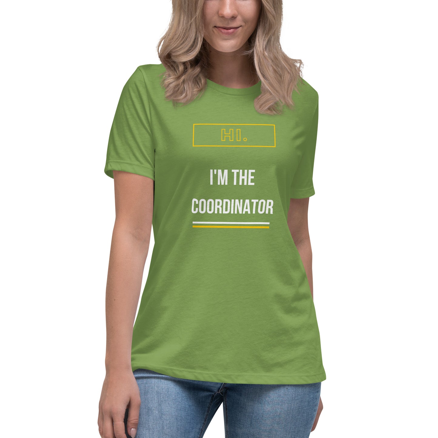 Hi. I'm The Coordinator